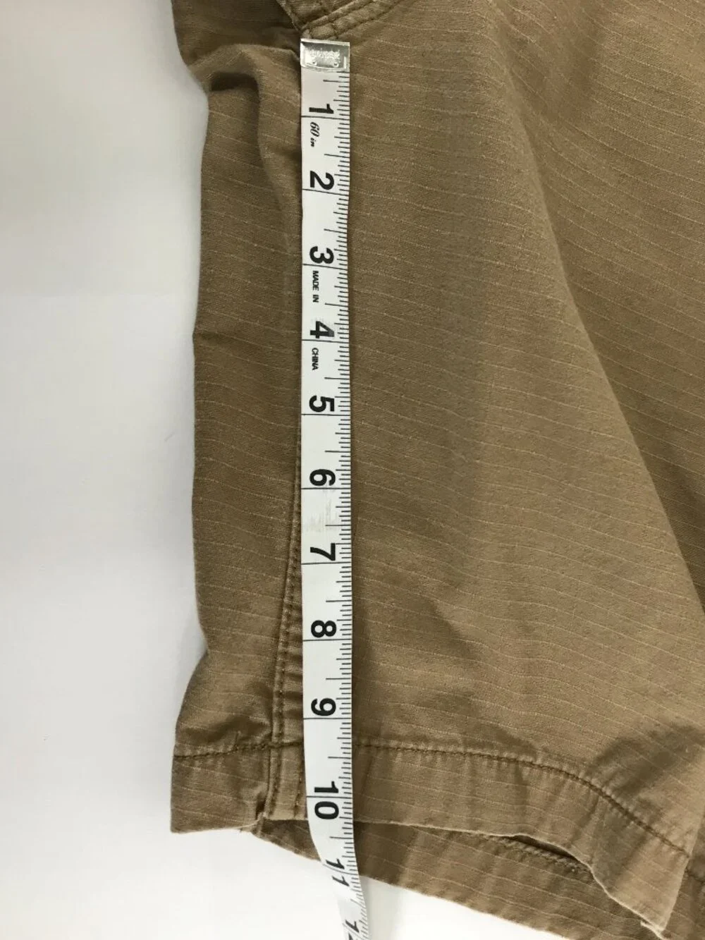 Carhartt Force Tappen Cargo Short Men's Size 38 Tan Relaxed Fit Cotton Workwear